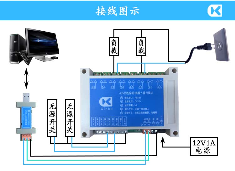 485-8入8出5A控交流接觸器 接線圖示.jpg